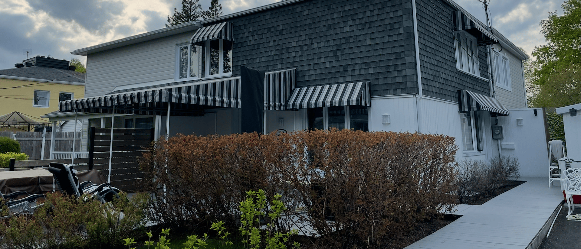 black and white bed linen