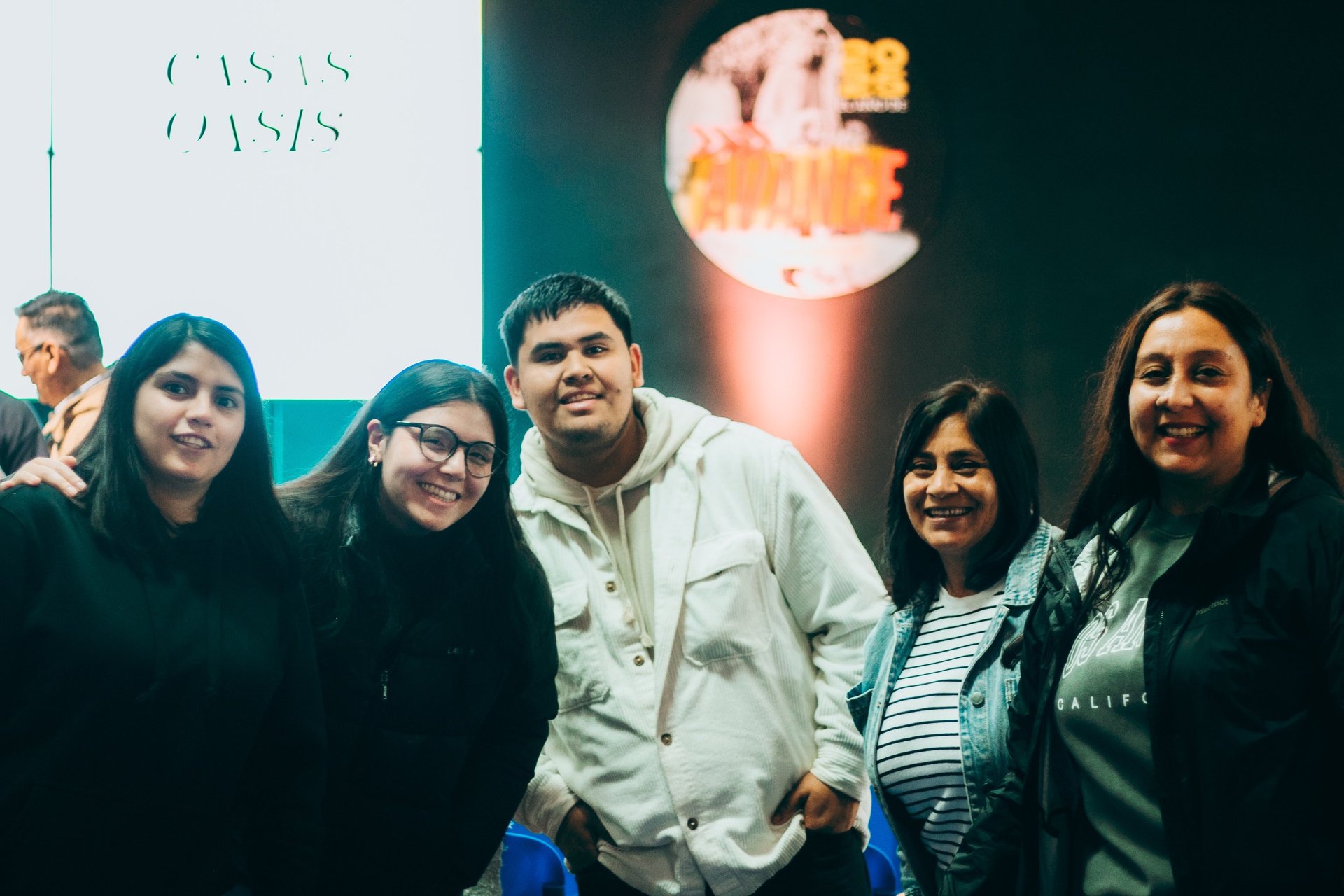 an abstract photo of a curved building with a blue sky in the background