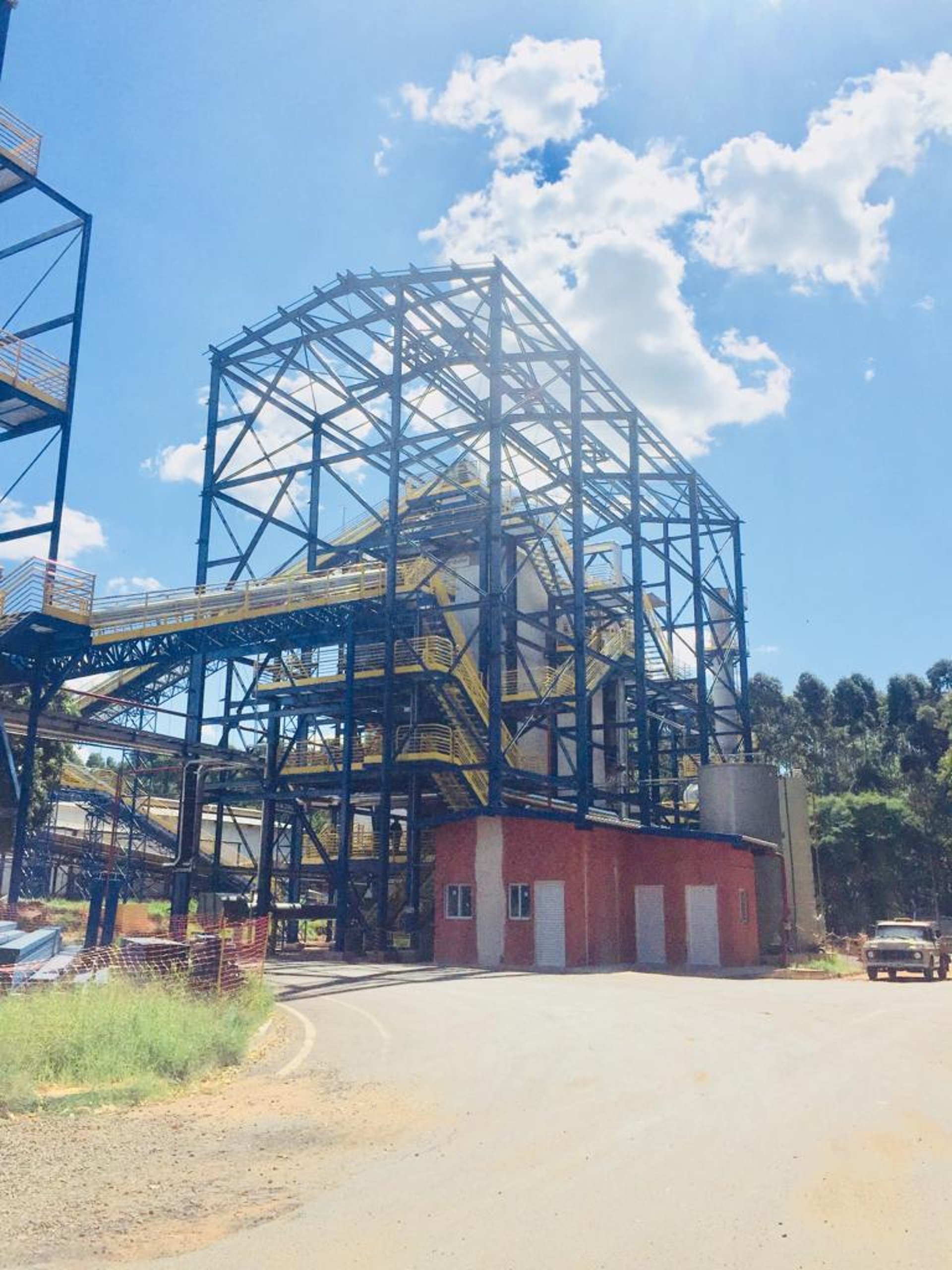 blue and white smoke illustration