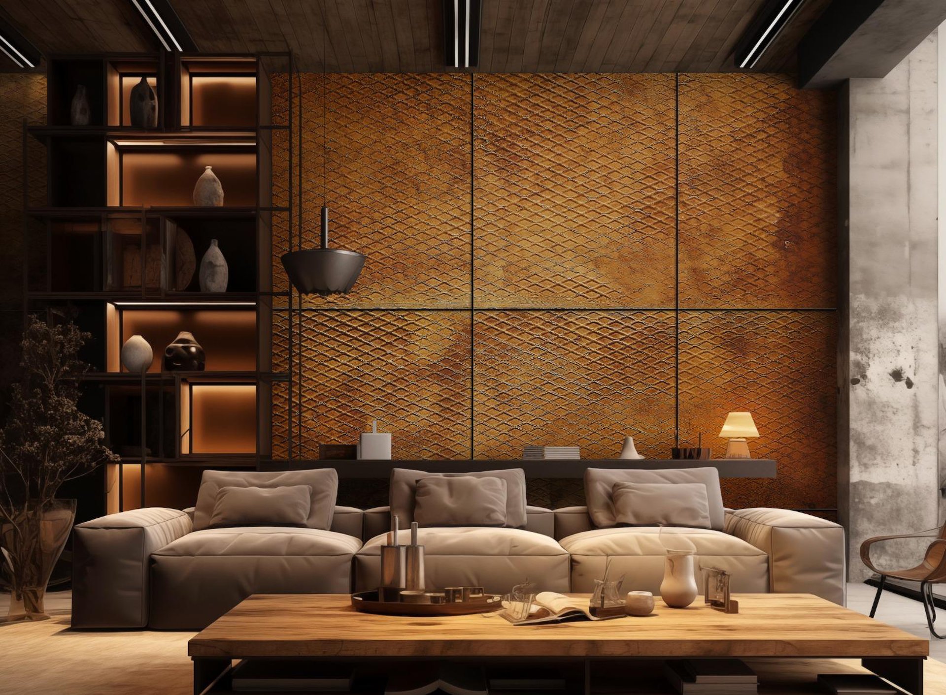 black and brown leather padded tub sofa