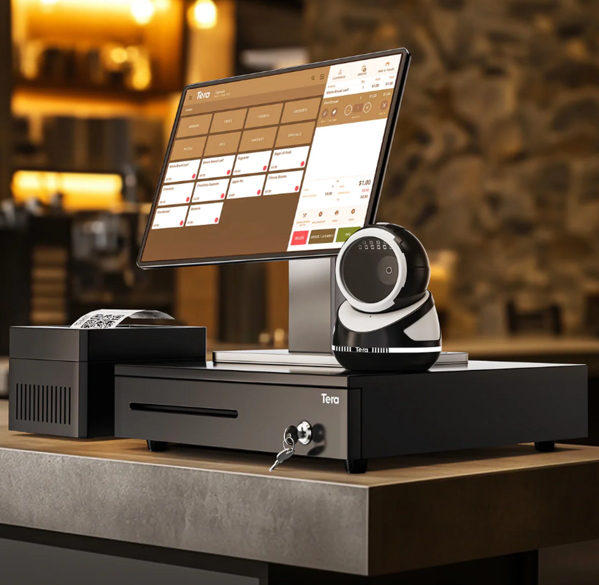 black and brown leather padded tub sofa