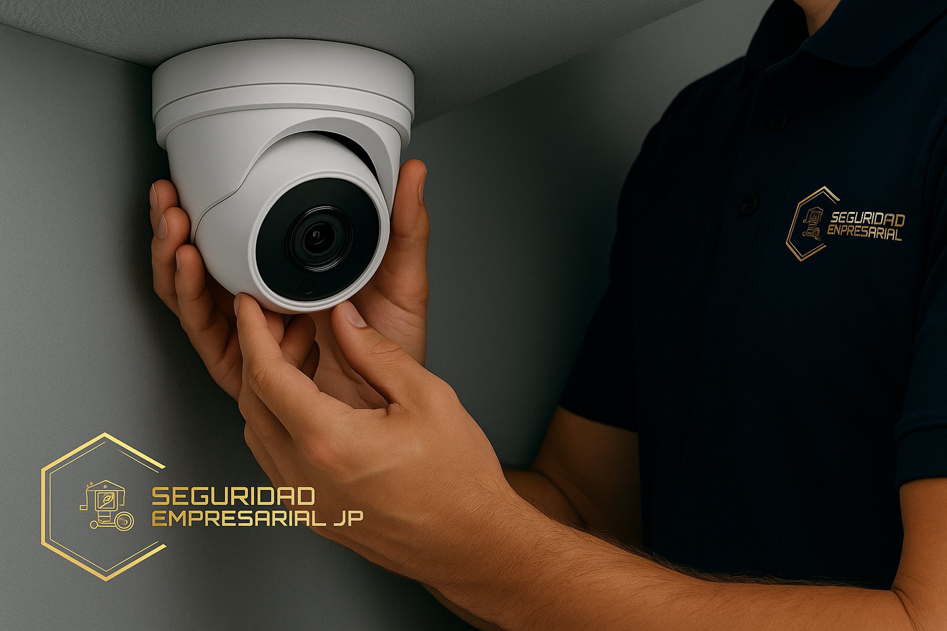 two bullet surveillance cameras attached on wall