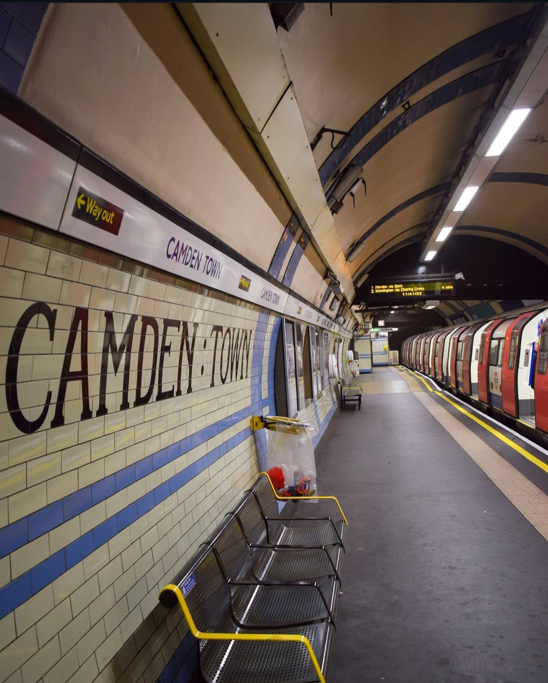 black blue and yellow textile