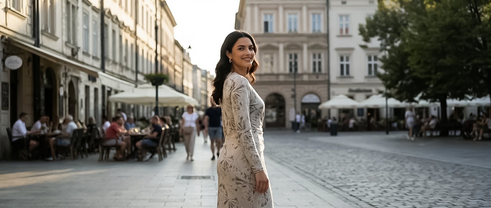 an abstract photo of a curved building with a blue sky in the background