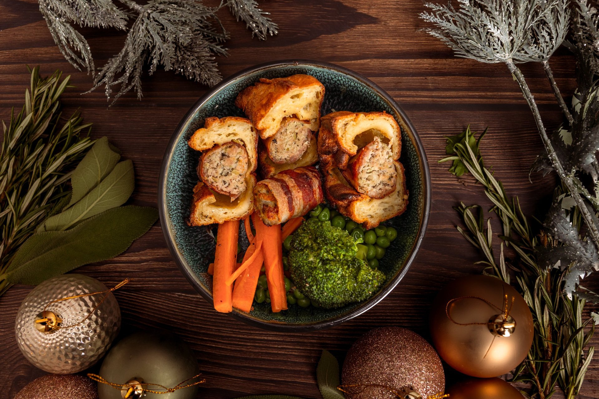 Broccoli dissected and displayed