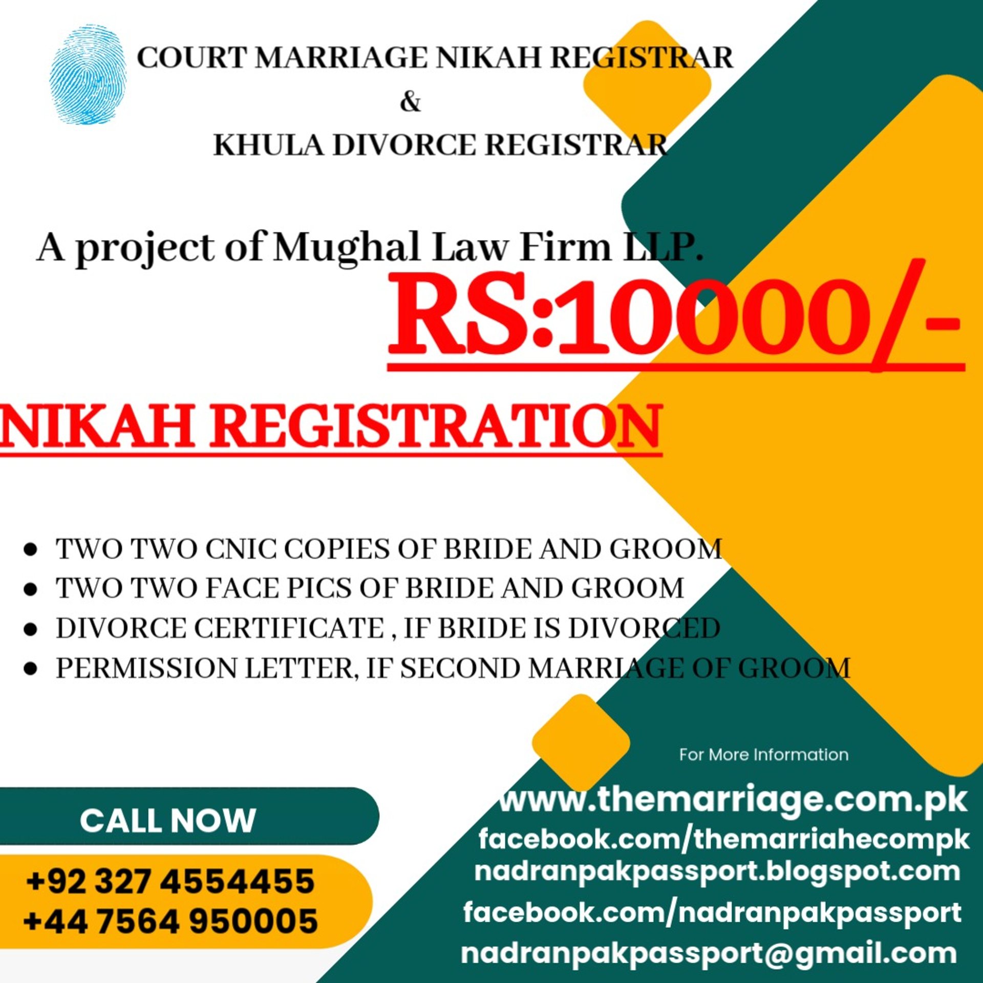 Nikah Registration union council