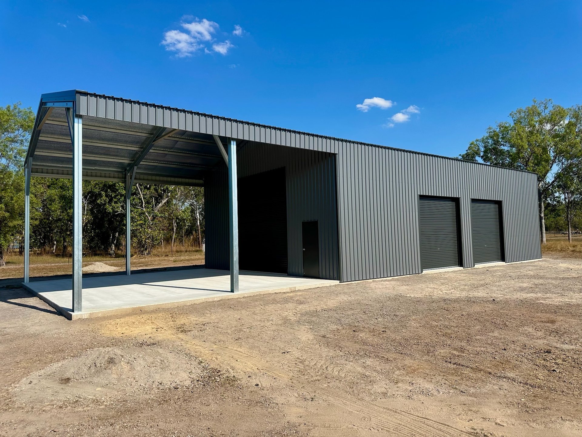 steel shed, Humpty Doo, NT builder