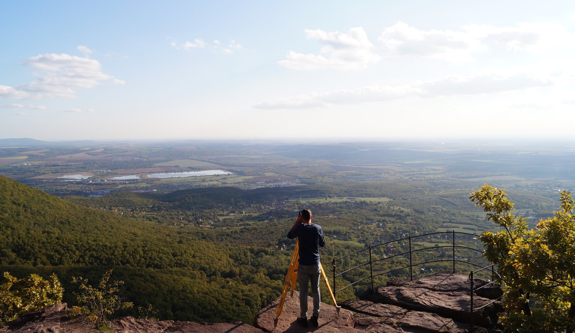 black and brown leather padded tub sofa