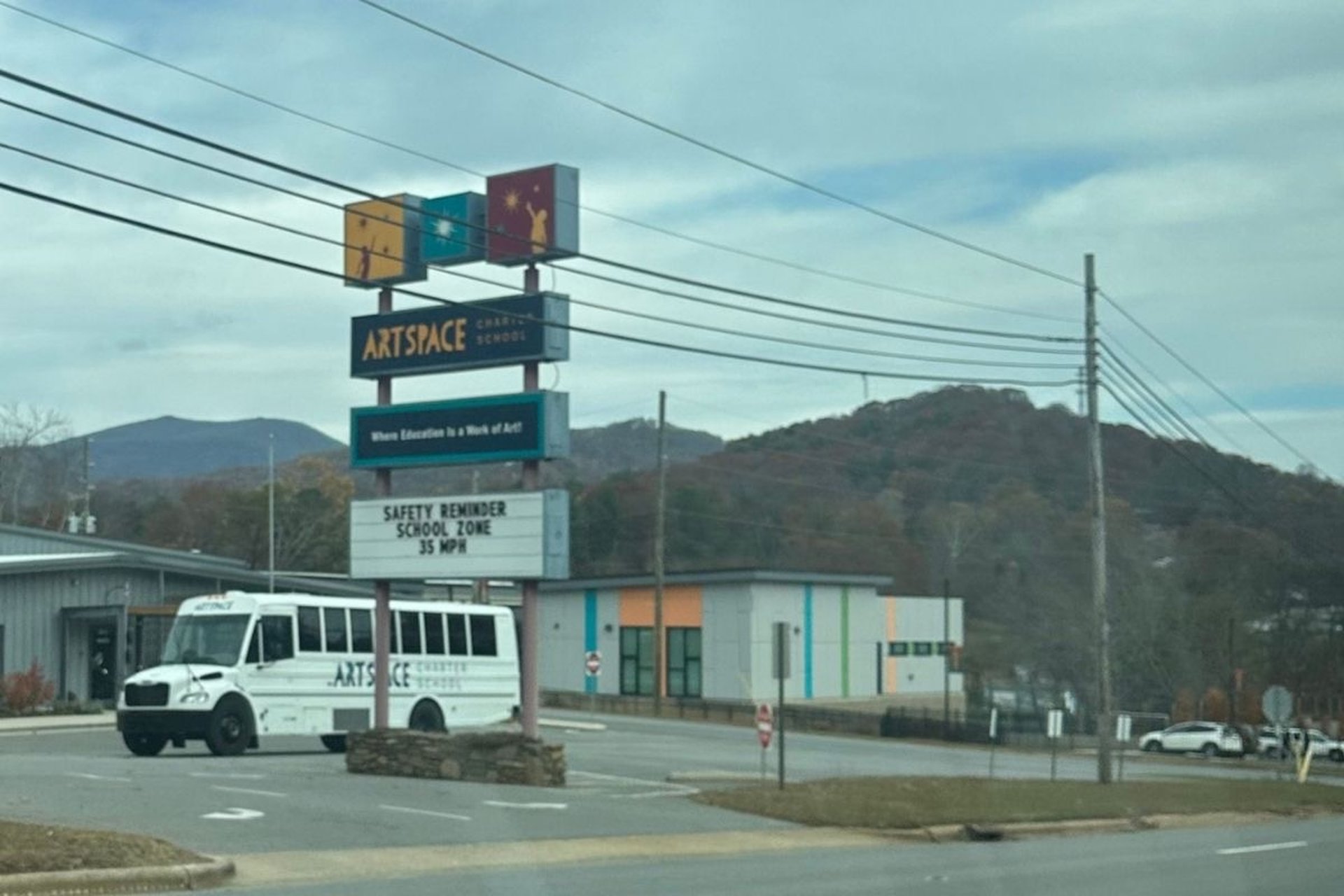 Artspace Charter School in Swannanoa, NC near local businesses and community