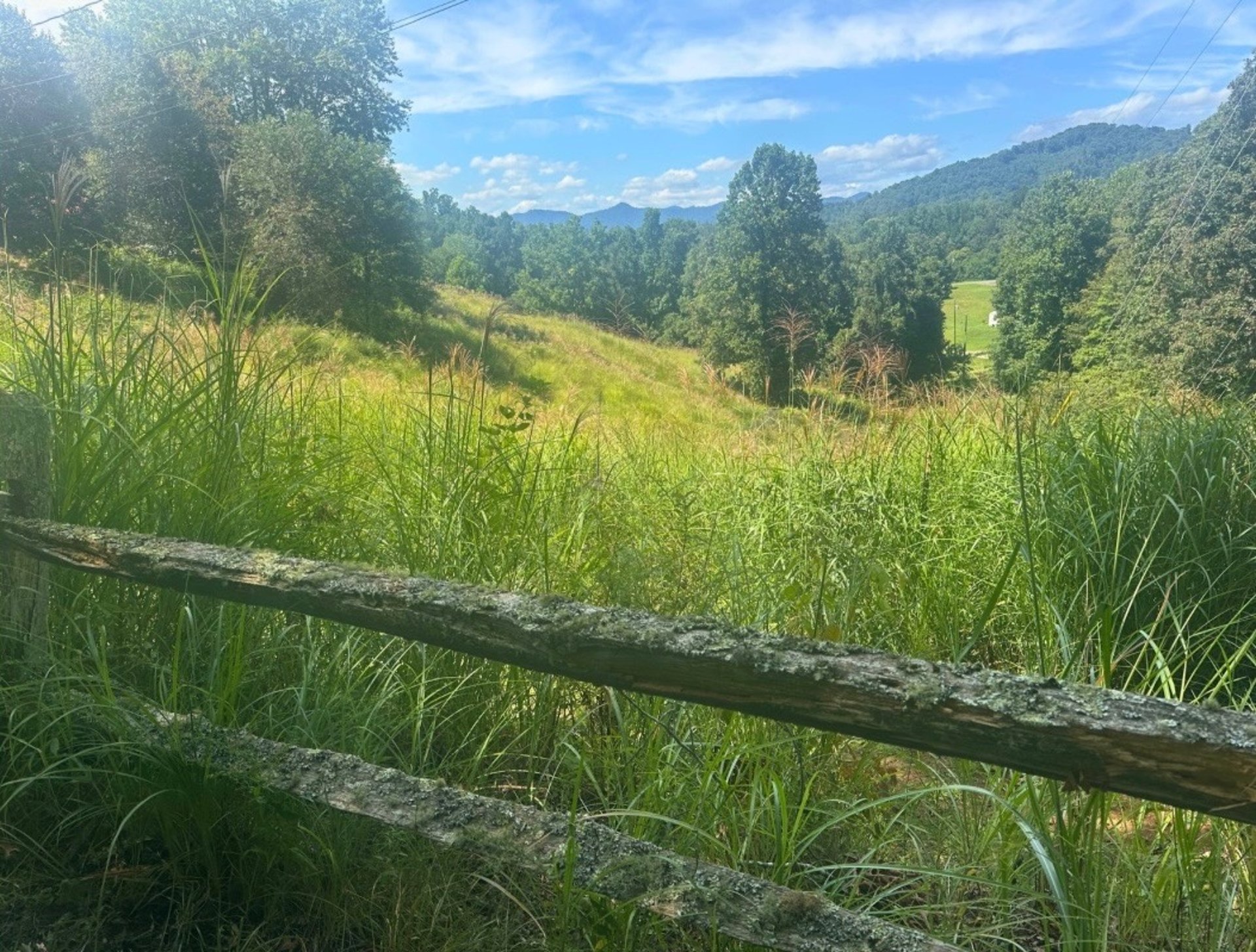 Pasture in Weaverville NC representing Asheville Locksmith Now auto, commercial, & residential services
