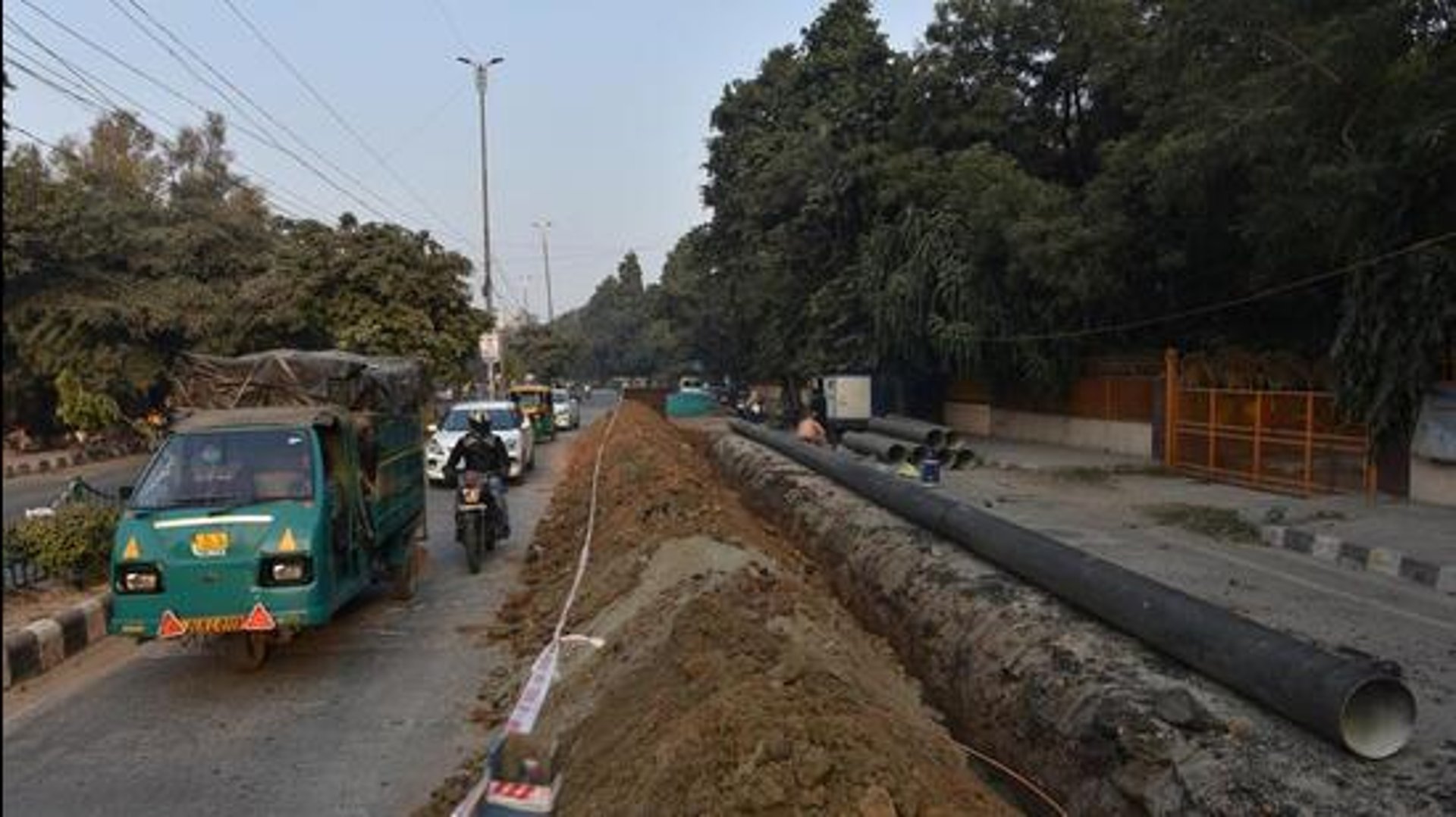 a view of a city from a high rise building