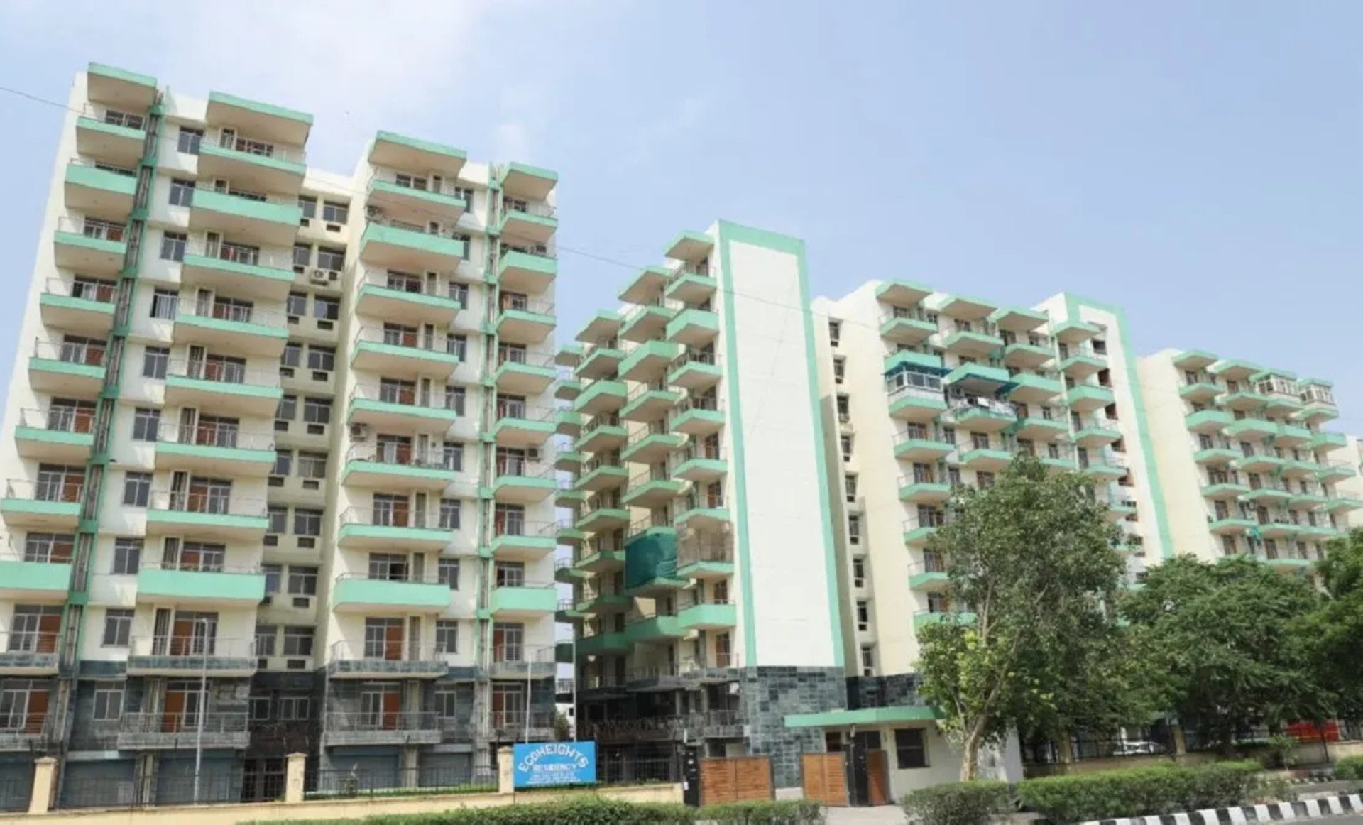 a view of a city from a high rise building