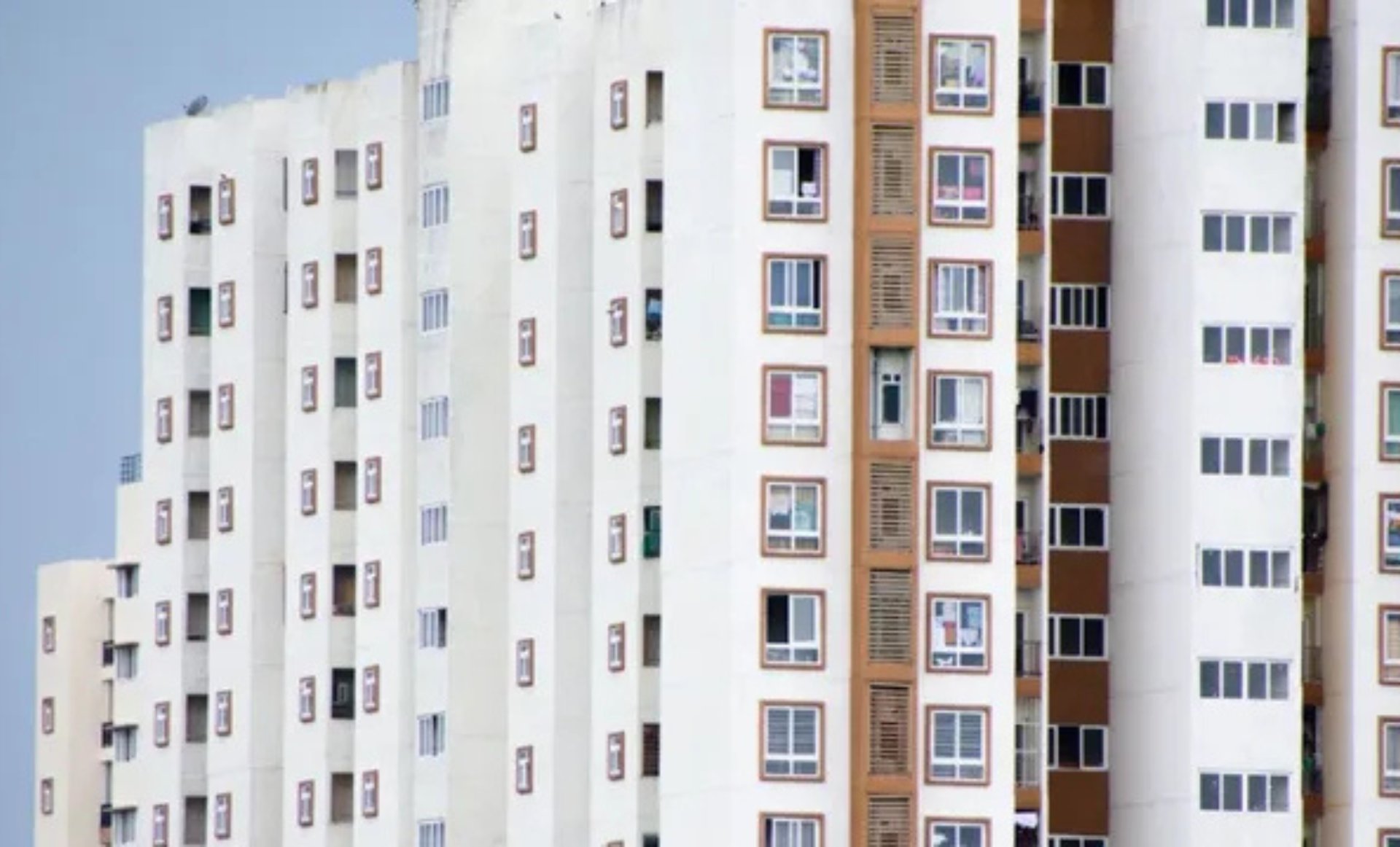 a view of a city from a high rise building