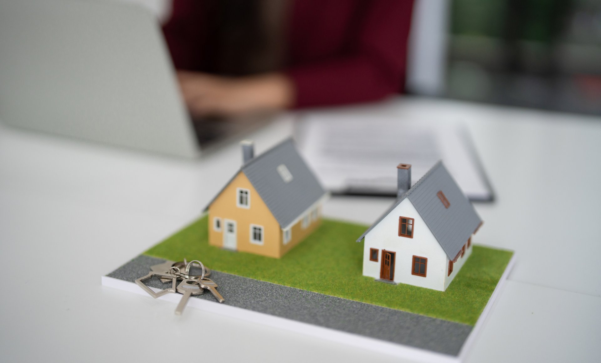 a view of a city from a high rise building