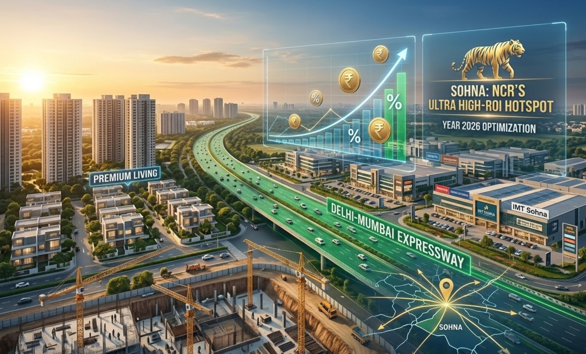 Sohna Real Estate Investment 2026: Why South Gurugram is the Ultimate High-ROI Hotspot