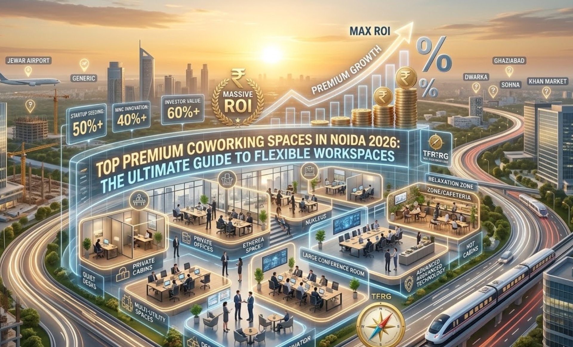 Top Premium Coworking Spaces in Noida 2026: The Ultimate Guide to Flexible Workspaces