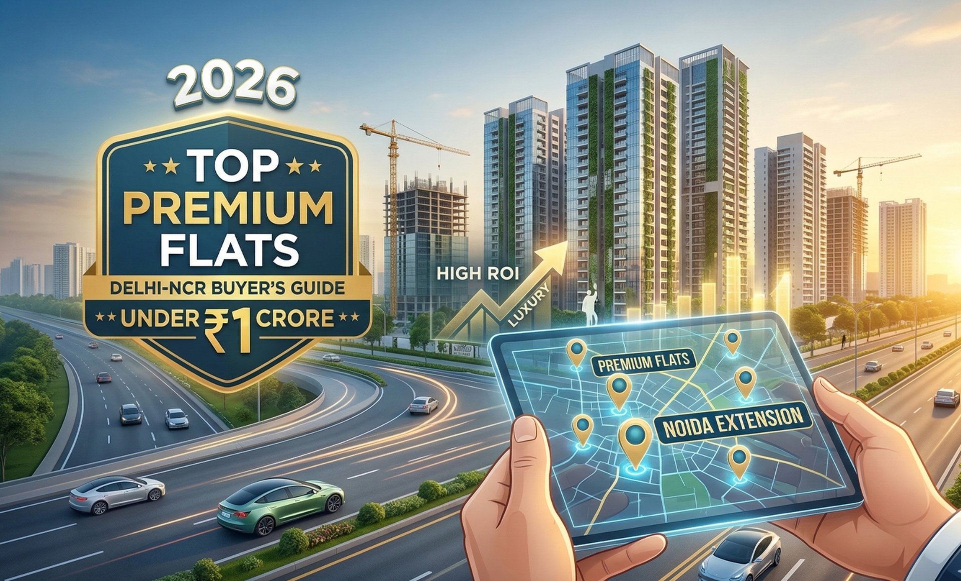 Top Premium Flats Under ₹1 Crore in Noida Extension: The Ultimate 2026 Buyer's Guide