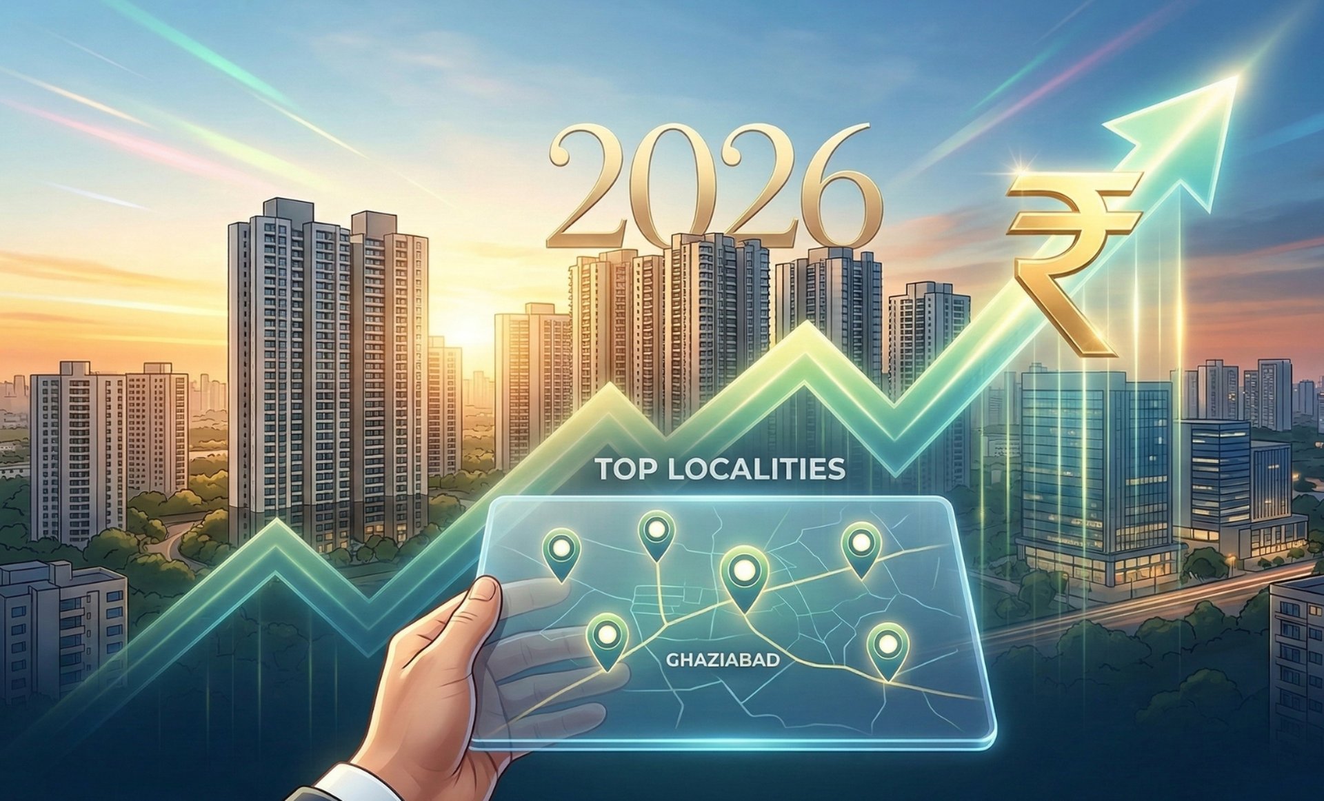 Where to Invest in Ghaziabad: Top Localities for High ROI & Growth in 2026