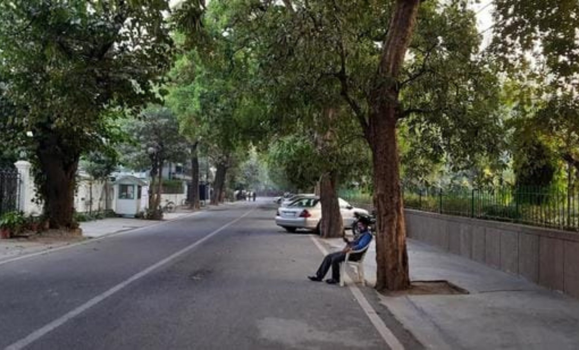 a view of a city from a high rise building