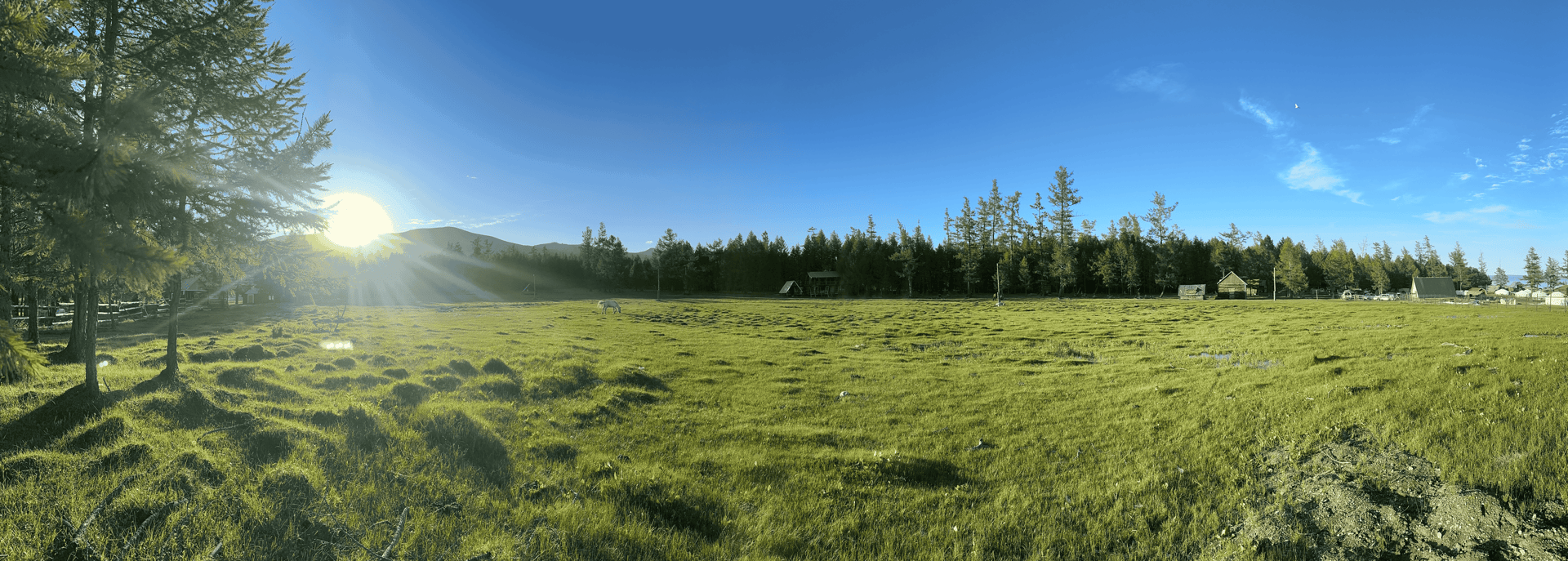landscape photography of rock formation