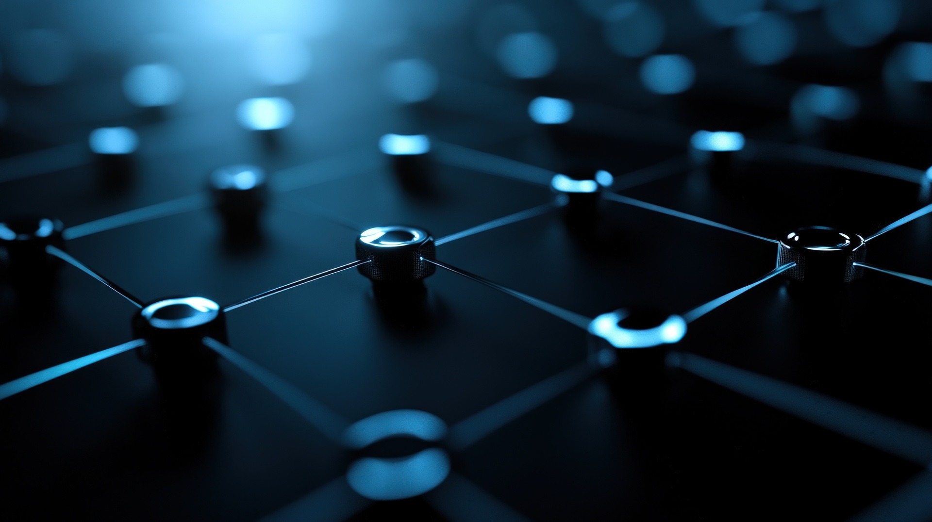 black and blue laptop computer