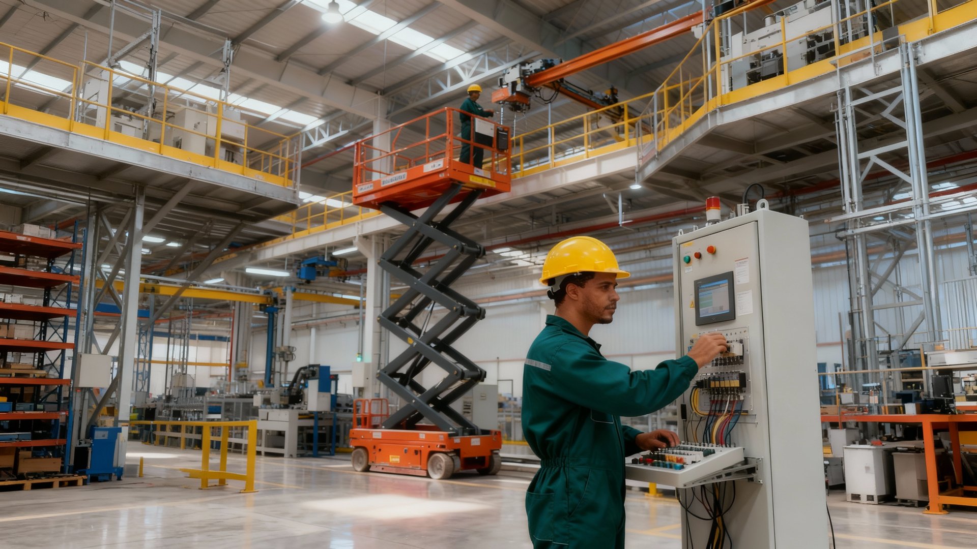 Técnico especializado em manutenção de plataformas elevatórias e automação industrial