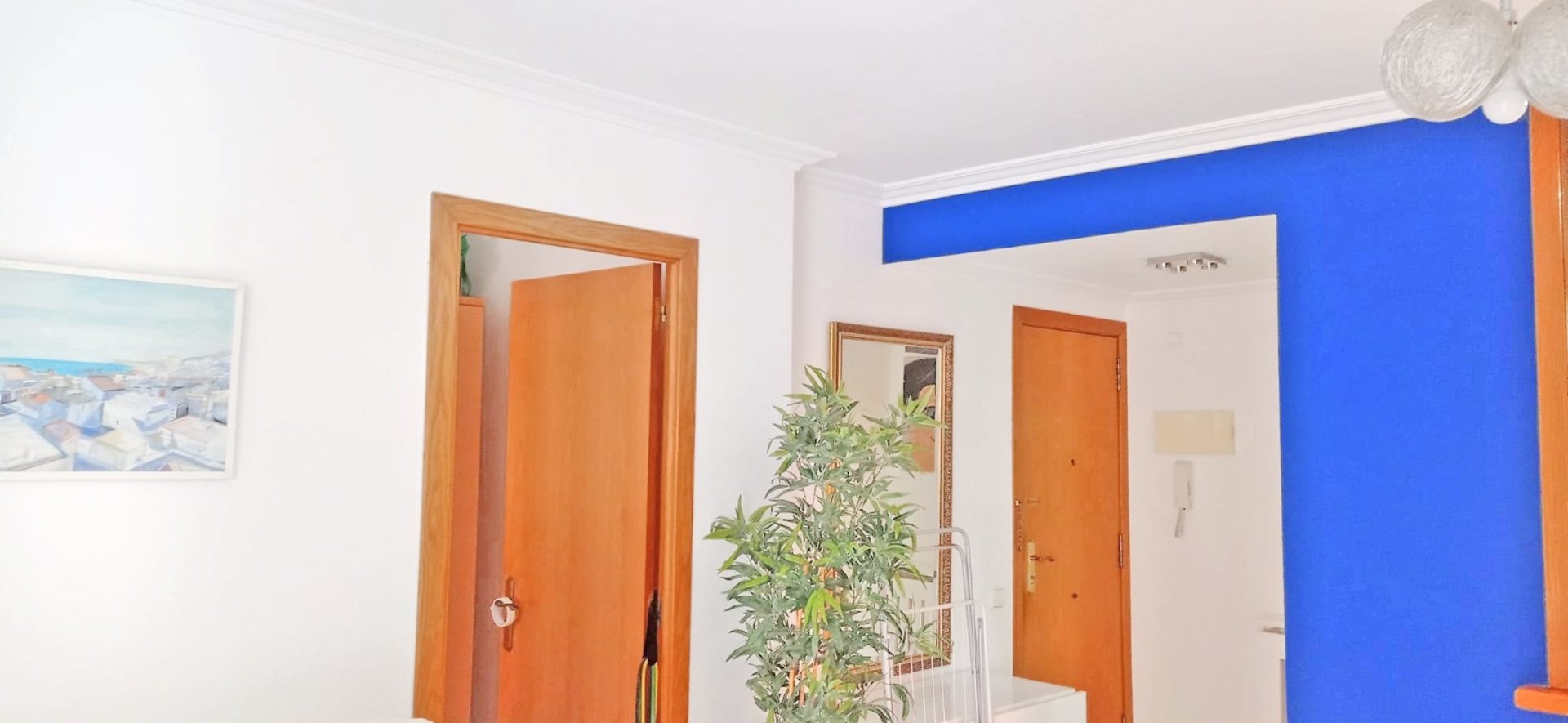 brown paint brush on white and red plaid textile