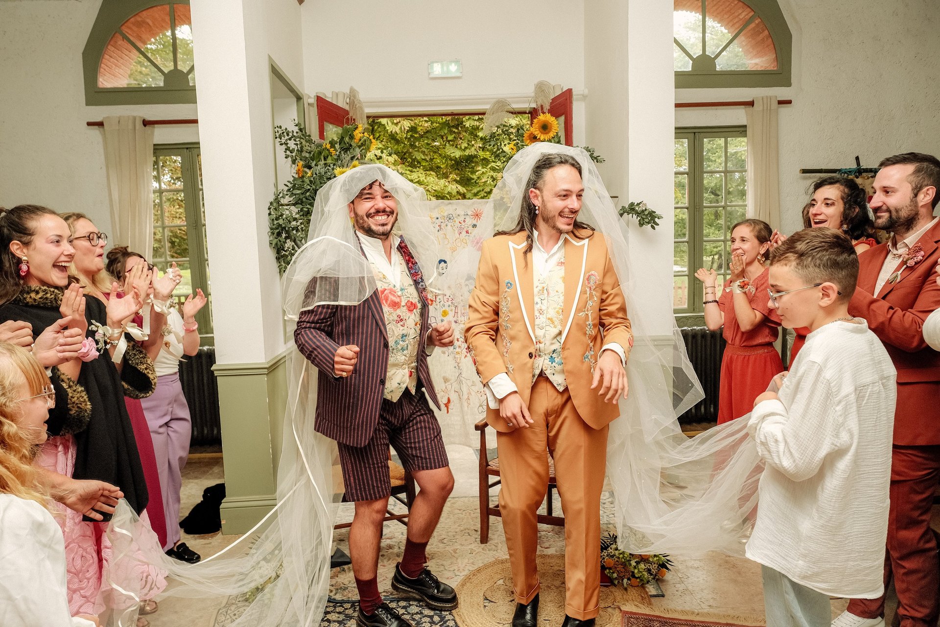 black blue and yellow textile