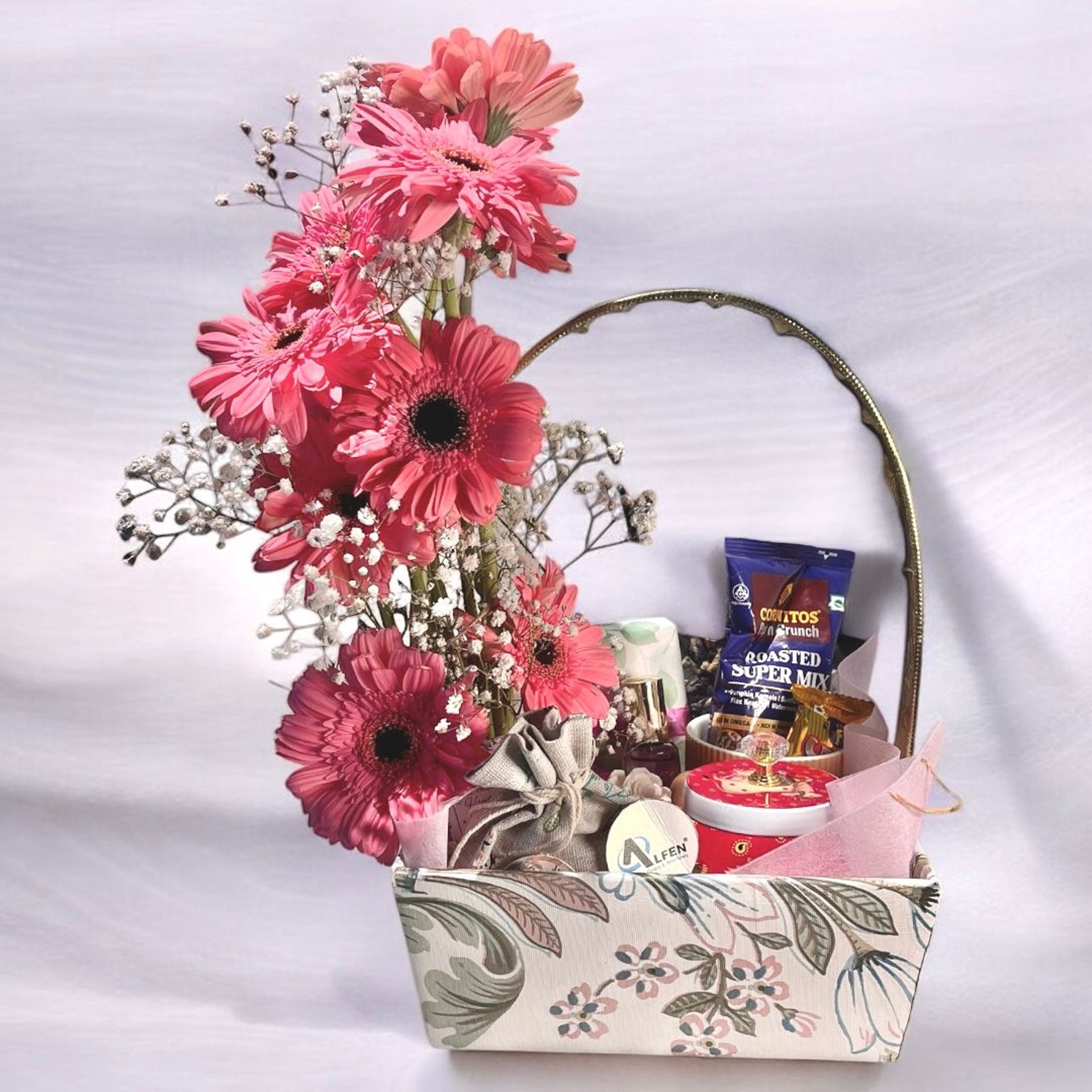 an abstract photo of a curved building with a blue sky in the background