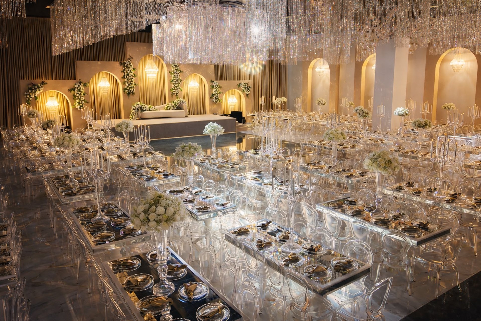 couple wearing silver-colored rings