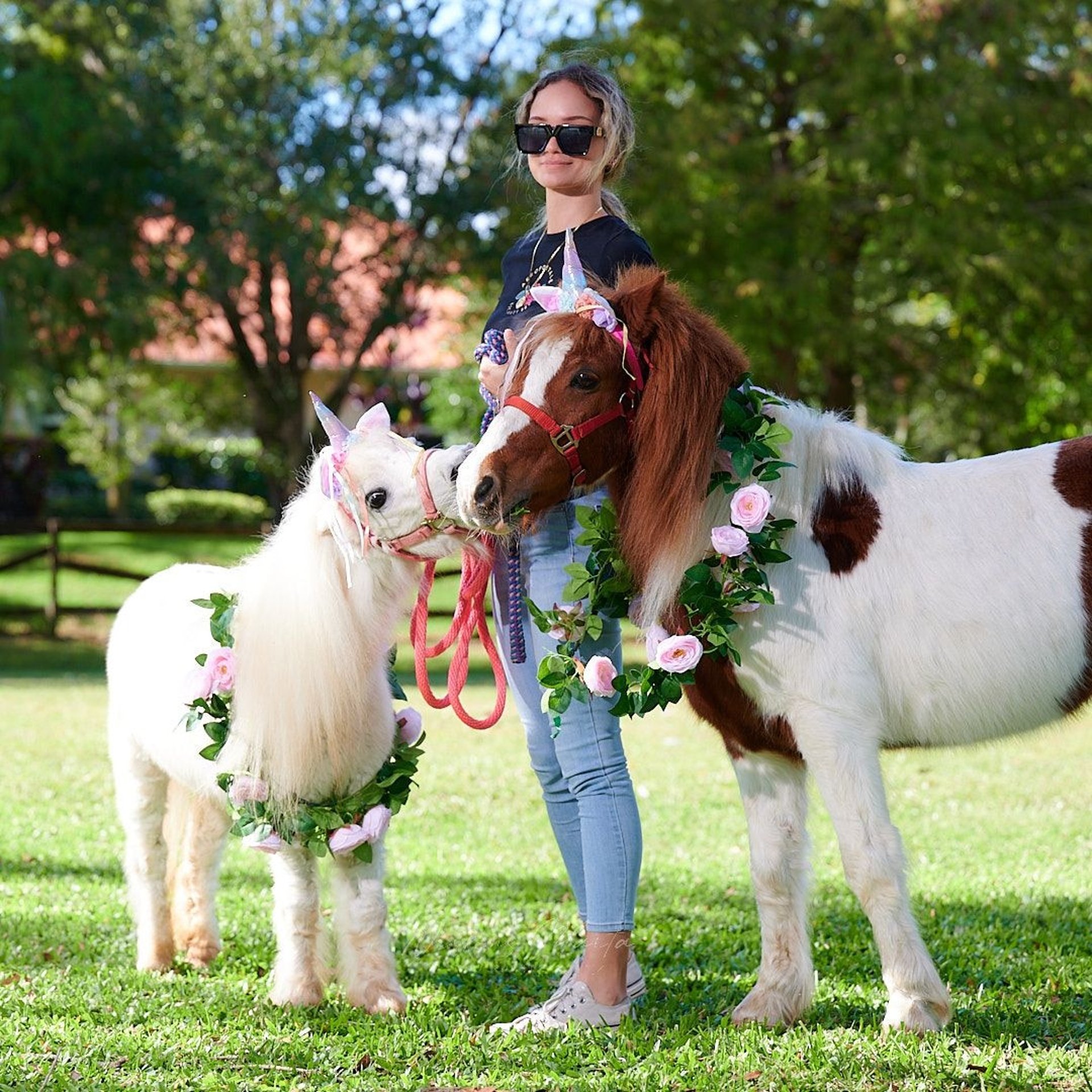 an abstract photo of a curved building with a blue sky in the background