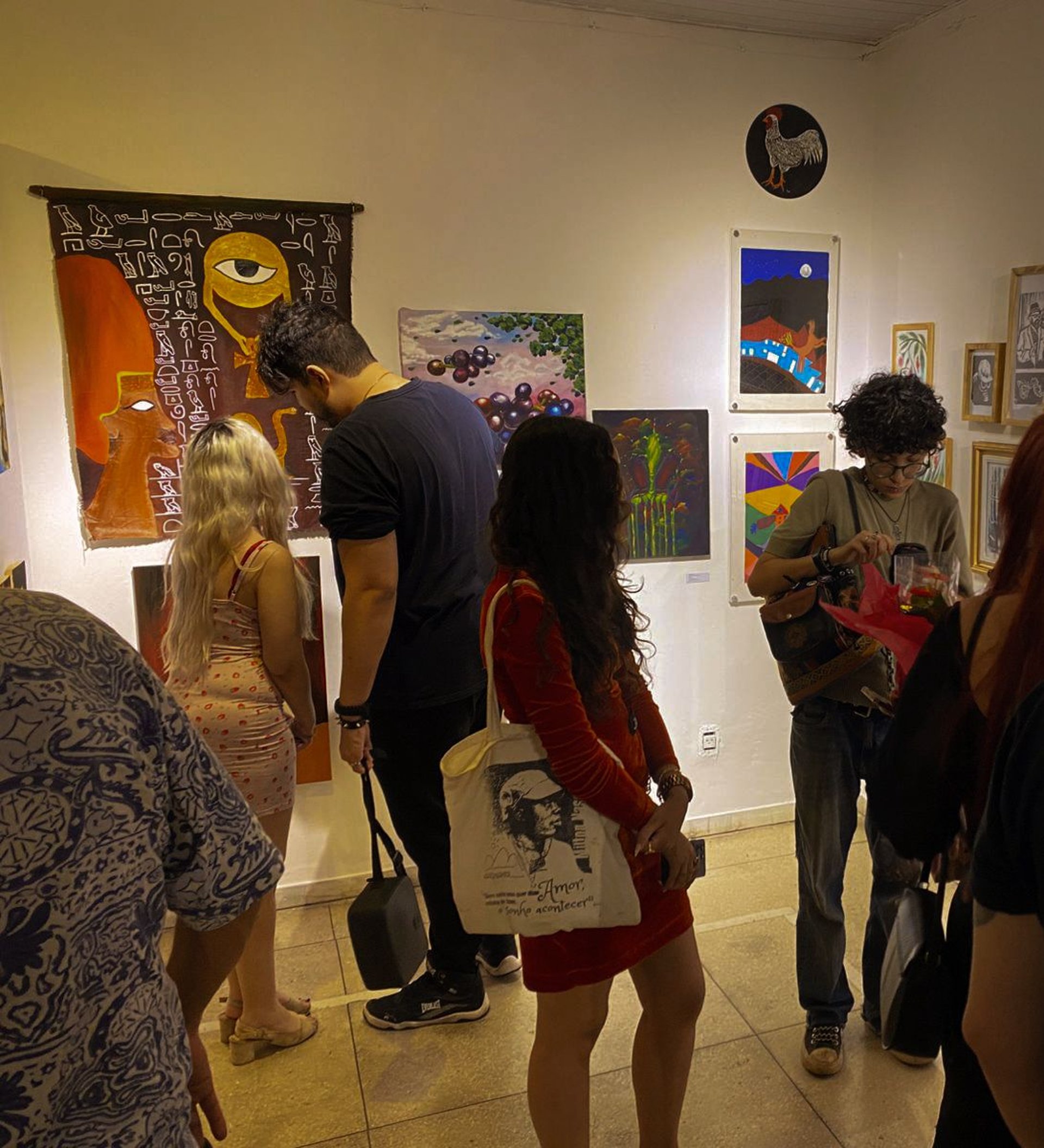 black blue and yellow textile