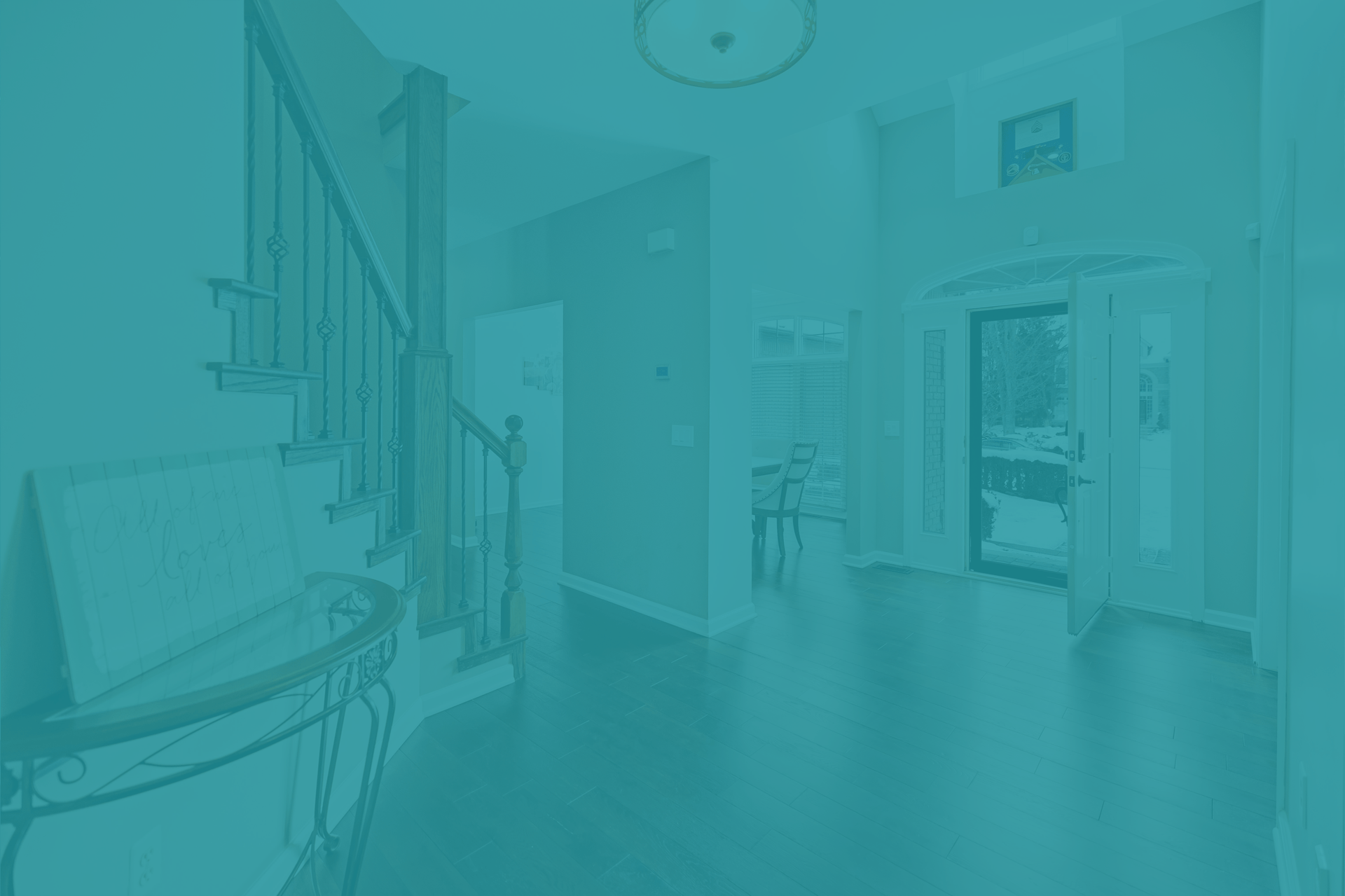 an abstract photo of a curved building with a blue sky in the background