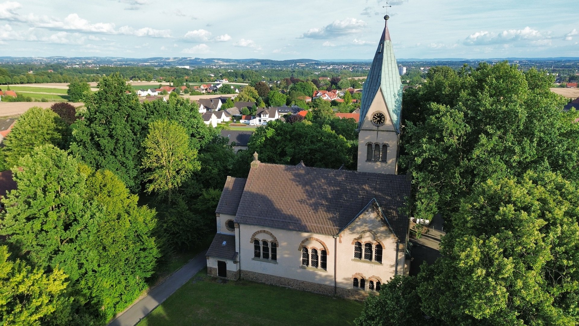 mountain range under blue sky