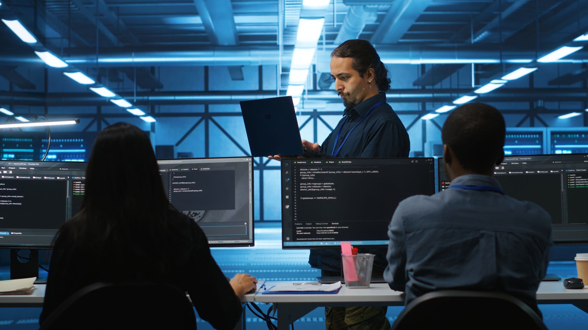 black and brown leather padded tub sofa