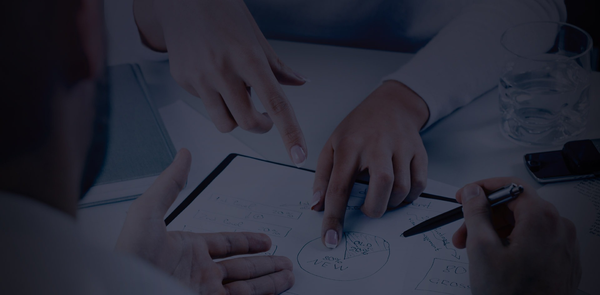an abstract photo of a curved building with a blue sky in the background