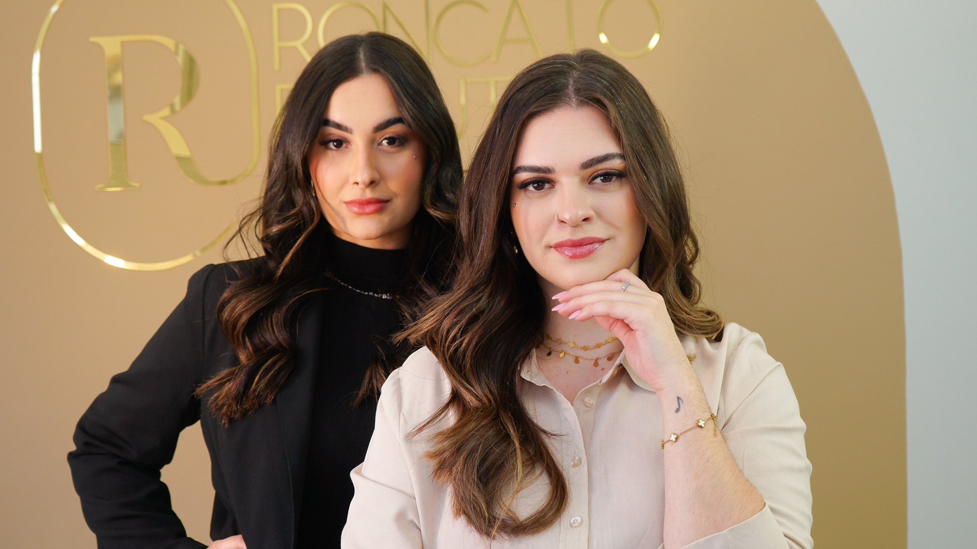 black and brown leather padded tub sofa