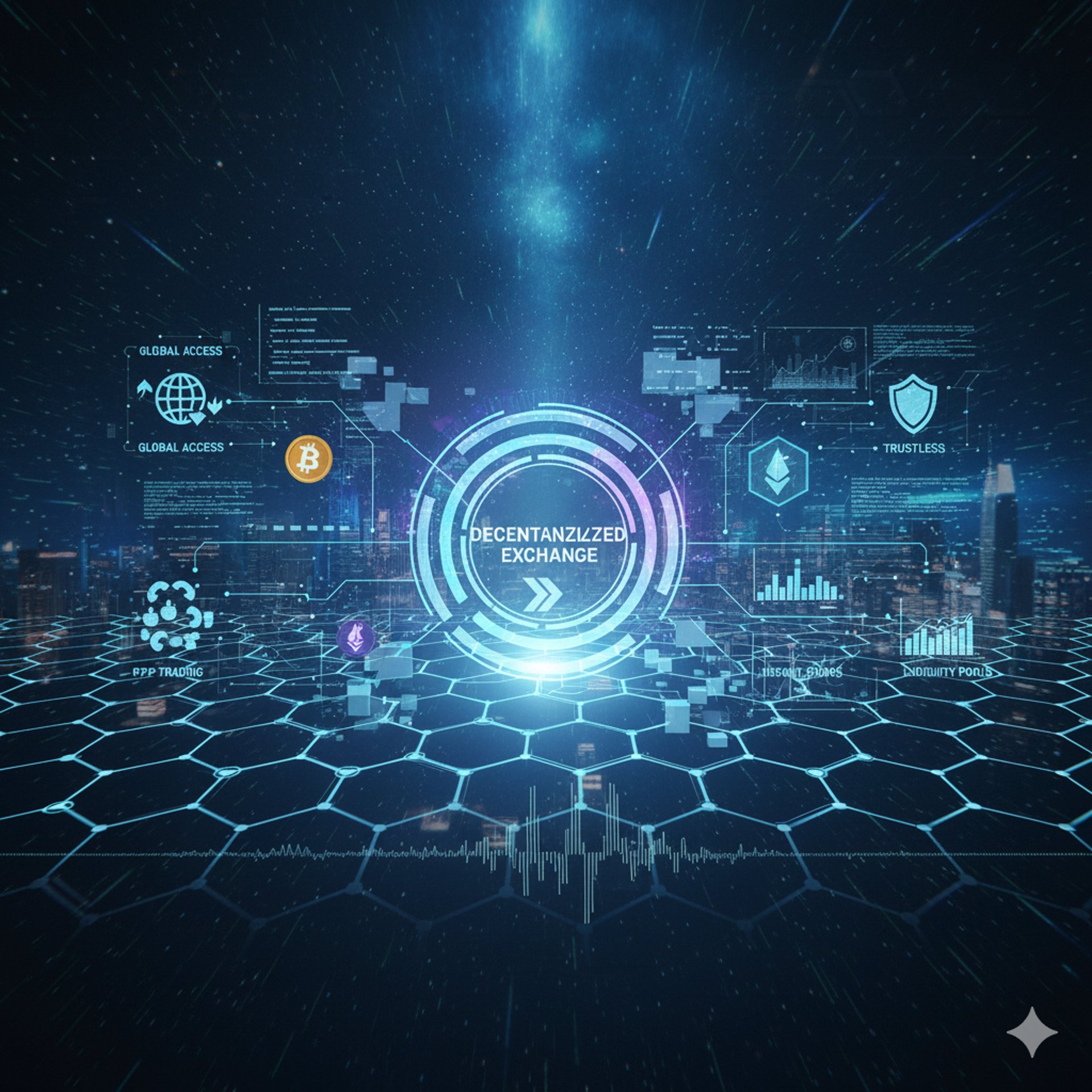 an abstract photo of a curved building with a blue sky in the background