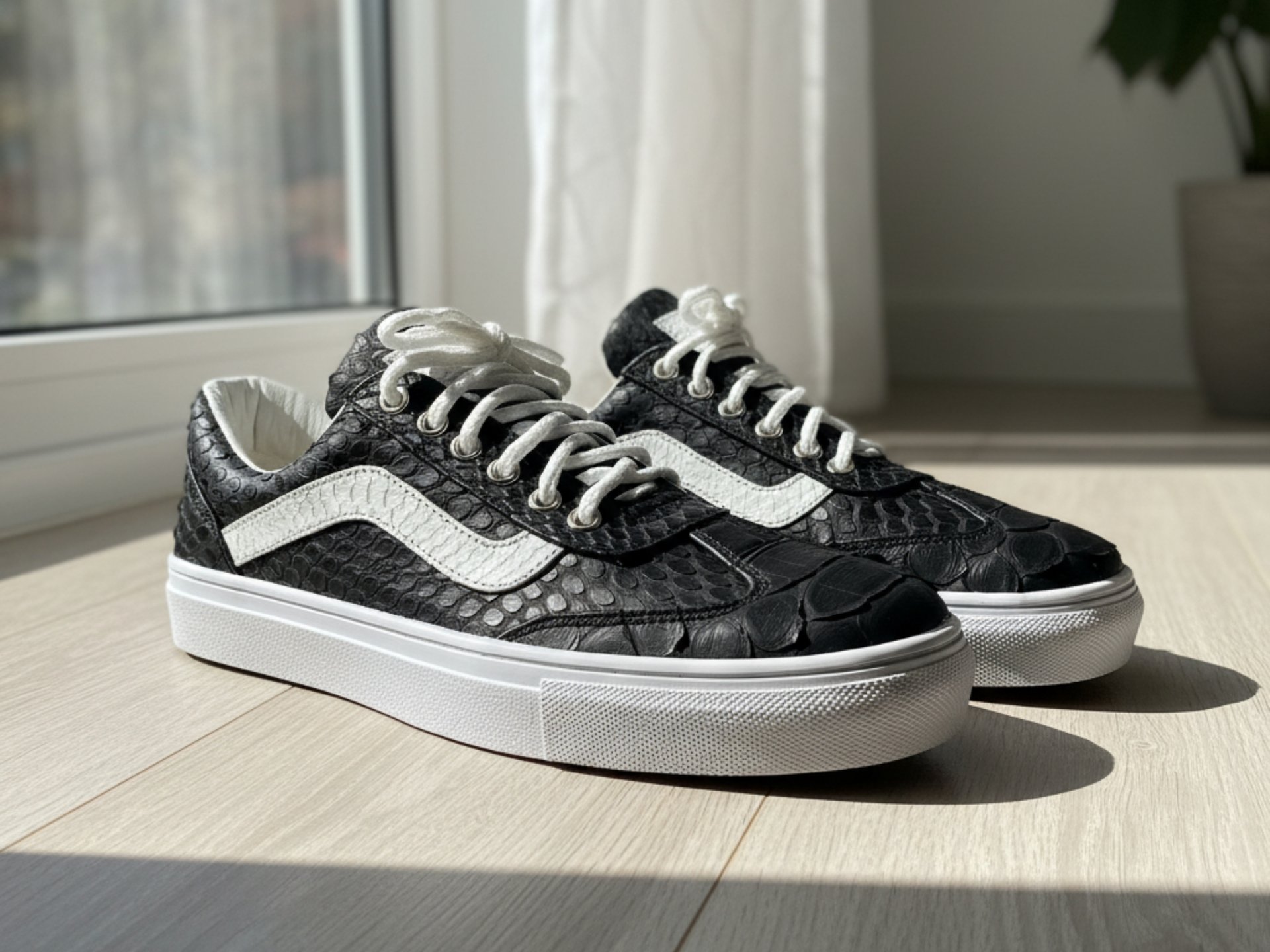 black and white bed linen