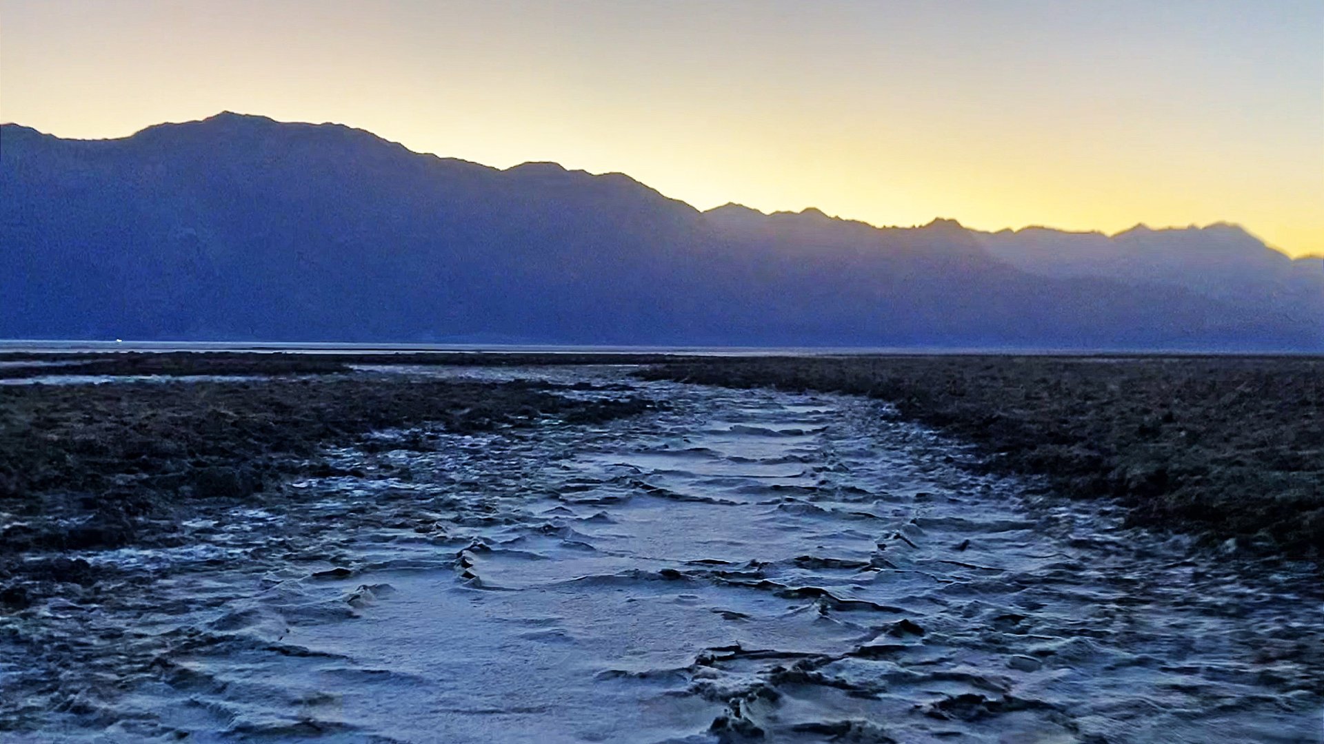 Sunrise, Badwater Basin, Death Valley National Park, California