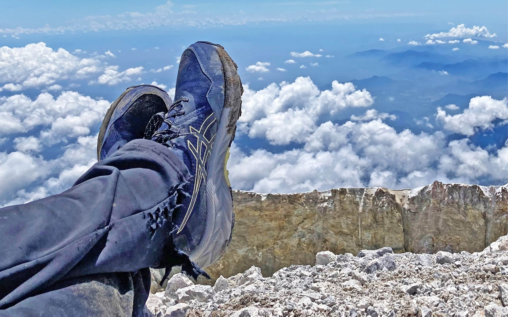 black blue and yellow textile
