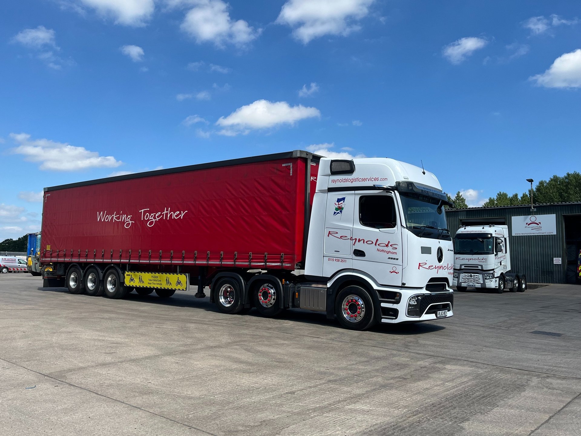 mountain range under blue sky