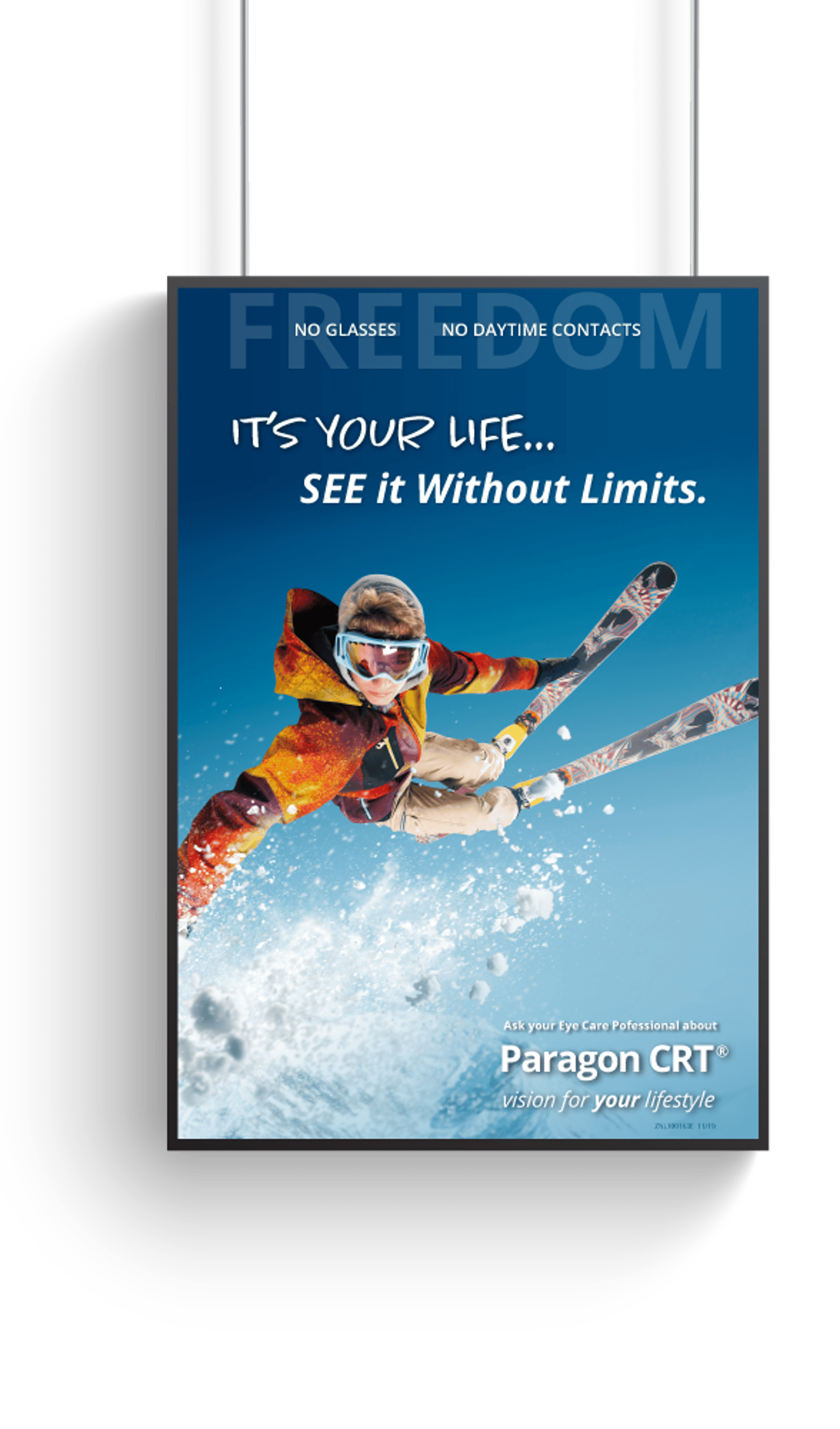 an abstract photo of a curved building with a blue sky in the background