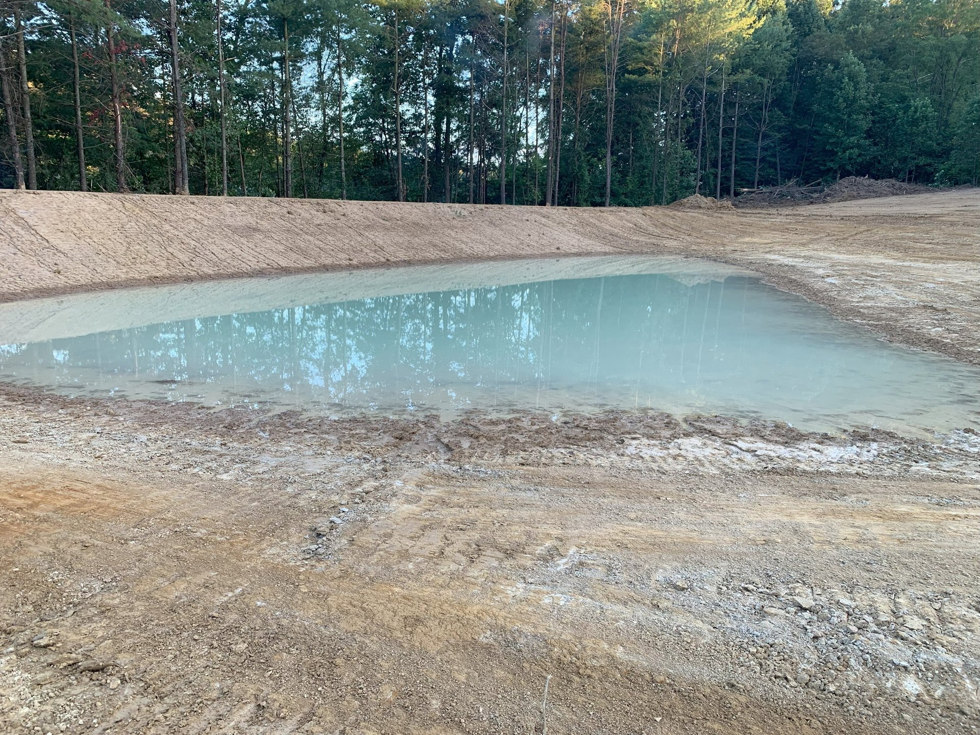 new pond build ponds
