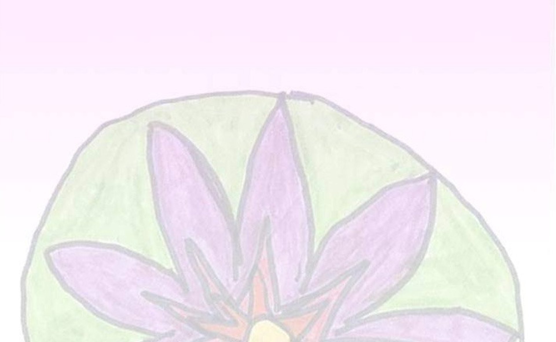 a bird sitting on top of a tree filled with purple flowers