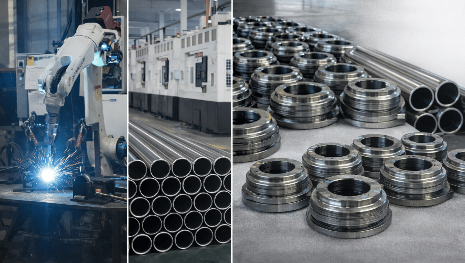 an abstract photo of a curved building with a blue sky in the background