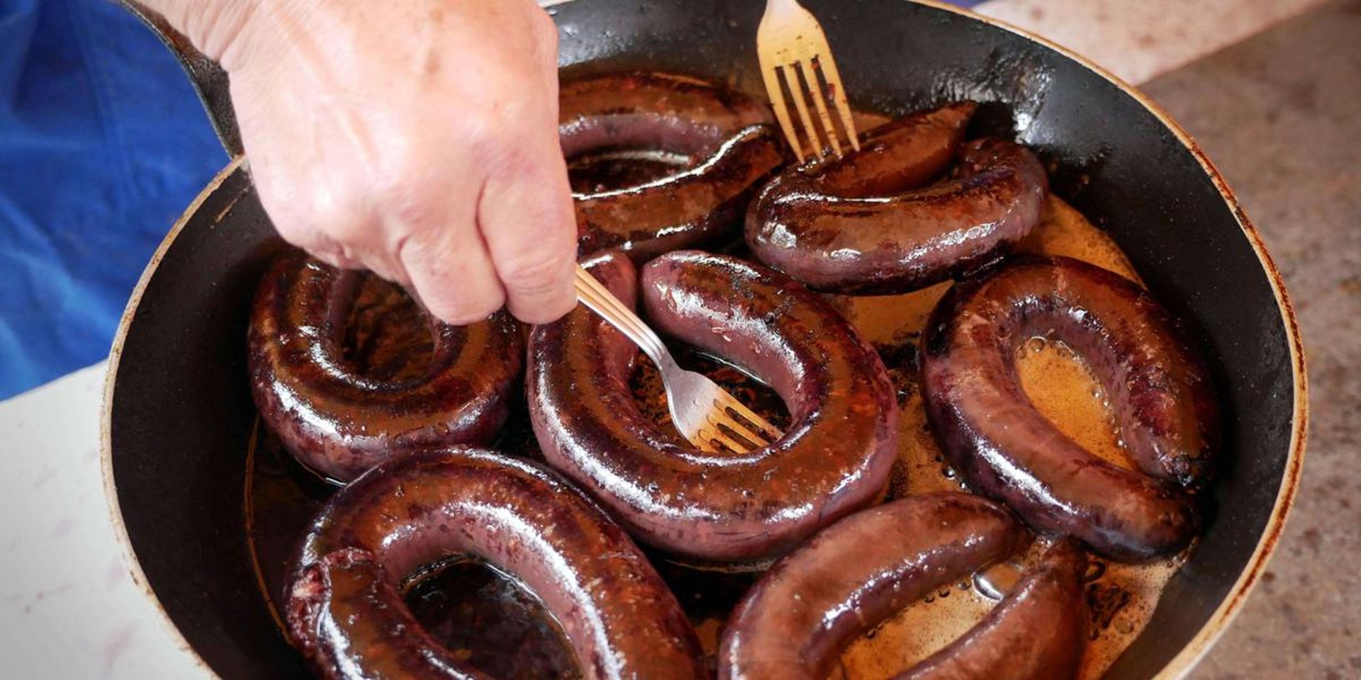 black blue and yellow textile