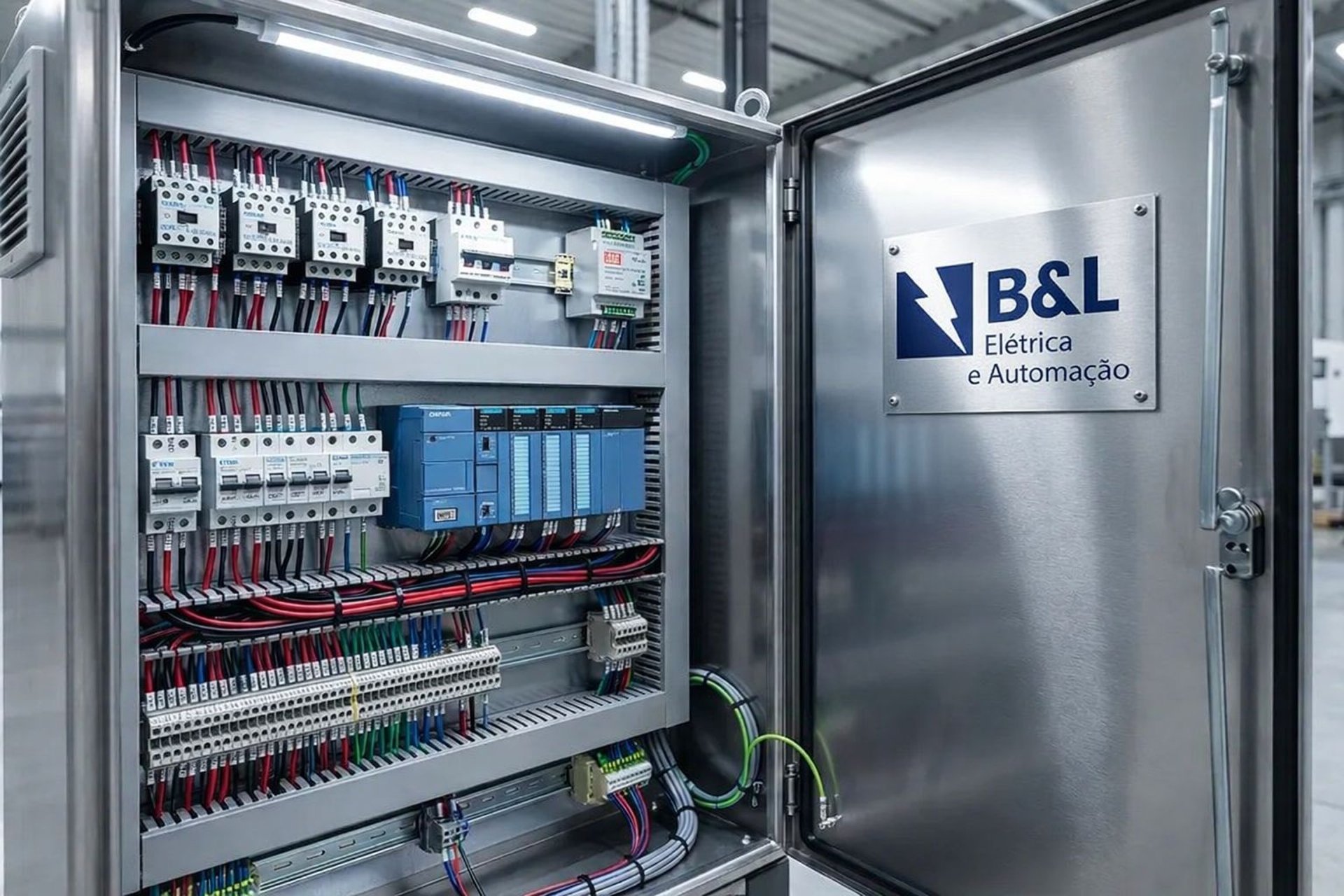 an abstract photo of a curved building with a blue sky in the background