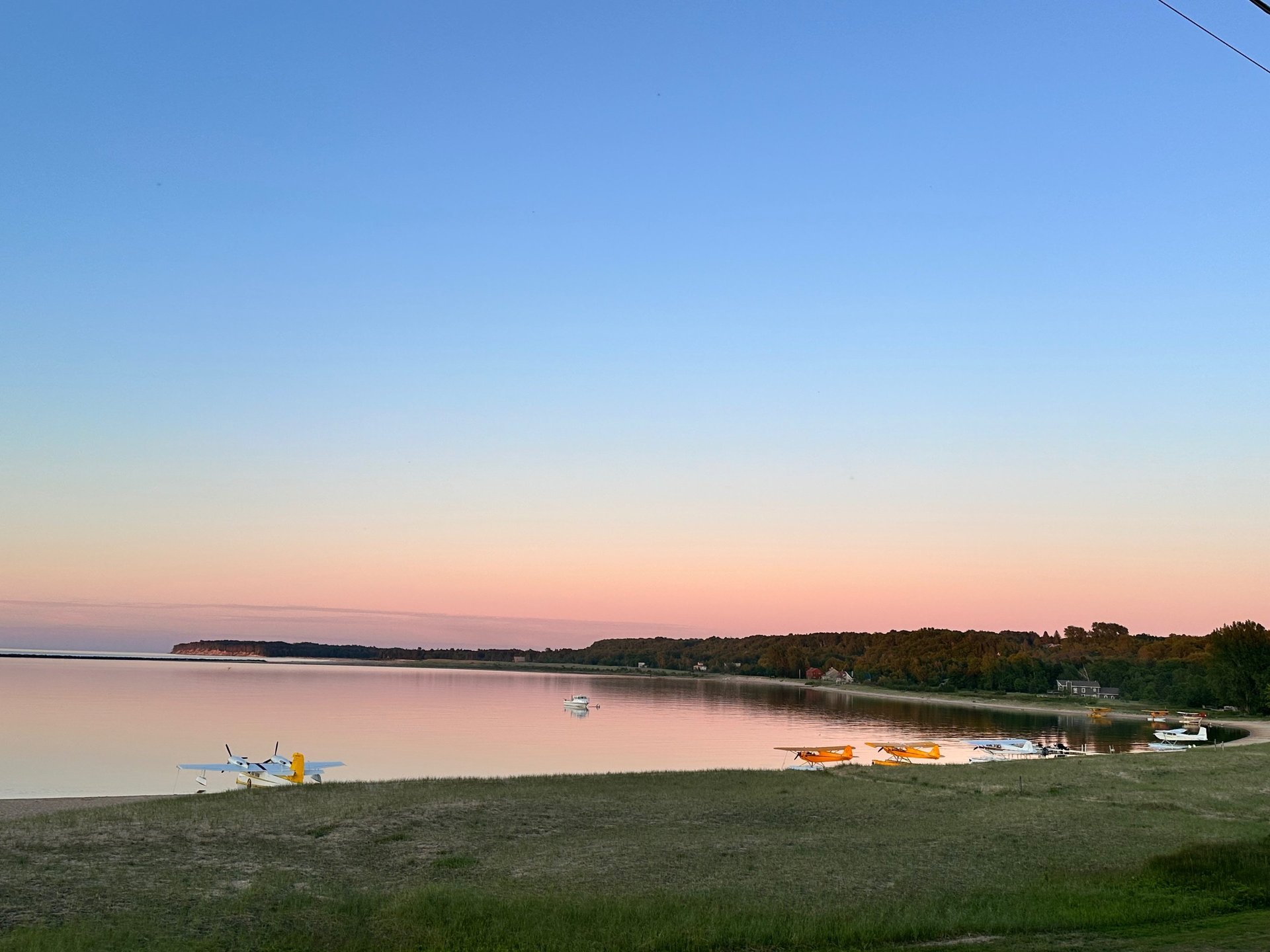 seashore with sea during golden hour
