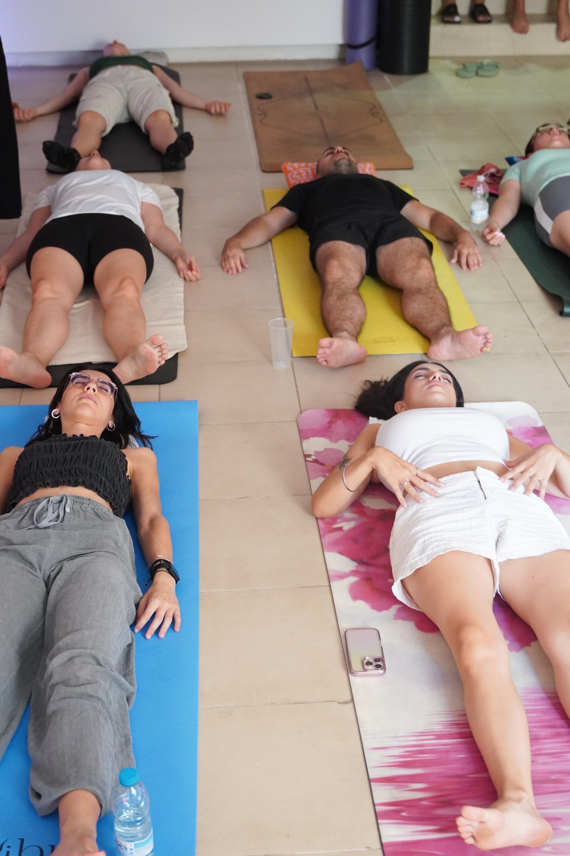 black blue and yellow textile